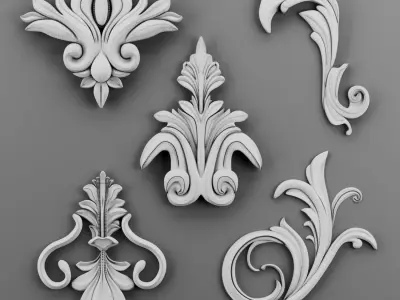 Trim Ornament 138 3D model