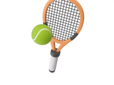 Tennis Racket  3D model