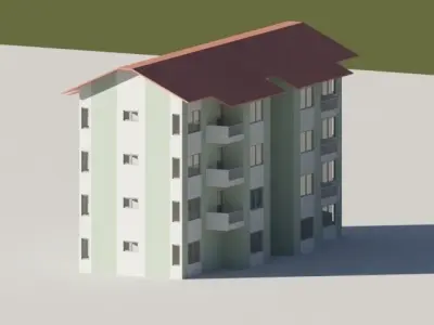 building 01 Free 3D model