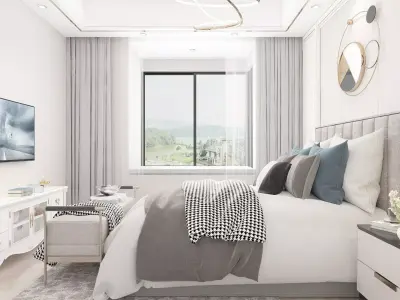 Two Bedroom Concepts 3D model