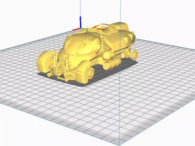 ROCKET LEAGUE Proteus 3D print model