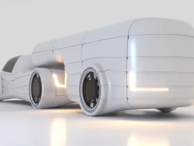 Future Truck 31 3D model