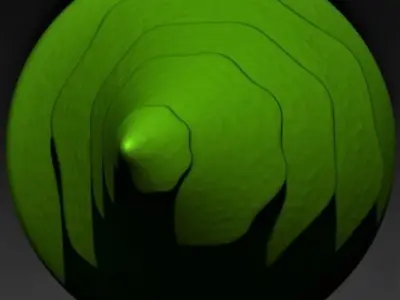 Christmas tree 3D model Free 3D print model