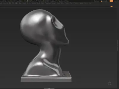 Modern Abstract Decorative sculpture 3d print model 29 3D print model