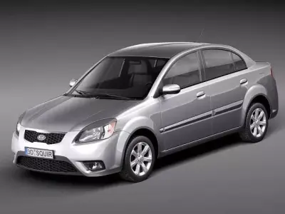 Kia Rio Sedan 3D model