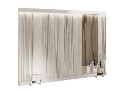 Serenity Headboard 3D model