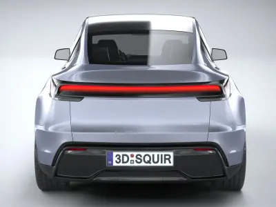 Tesla Model Y 2025 3D model purchase