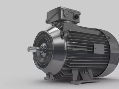 Electric Motor Standart 3D model
