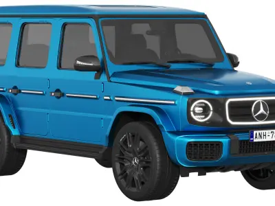Mercedes-Benz G580 with EQ Technology 3D model