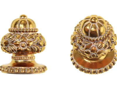 Classic carved 243 3D model
