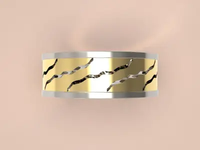 Designer Ring  3D print model