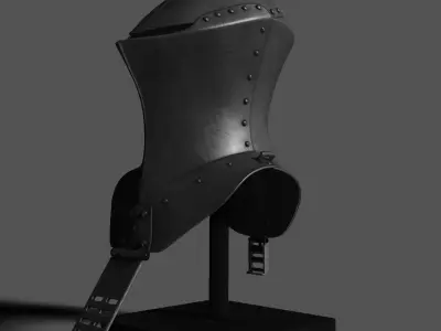 Jousting Helmet I 3D print model