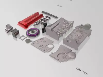 SR20 HQ Addon pack for RC 3D print model