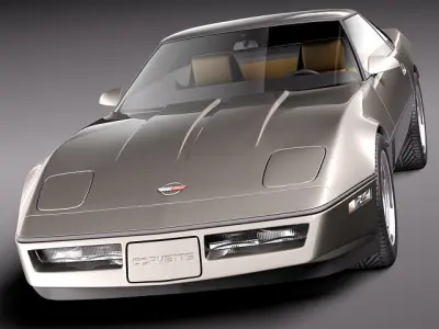 Chevrolet Corvette C4 Coupe 3D model