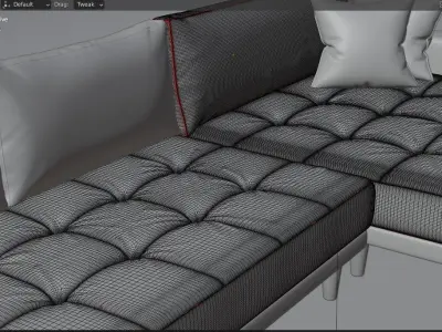 cali sofa  3D model