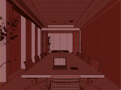 Meeting Room 3D model
