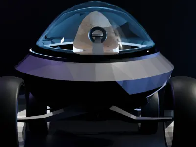 Cars of the Future 3D model