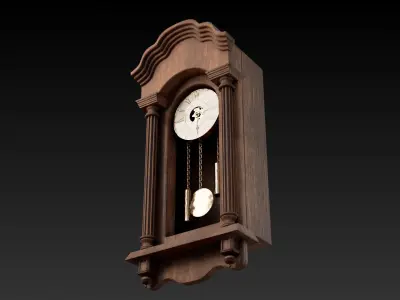 Old Clock 3D model