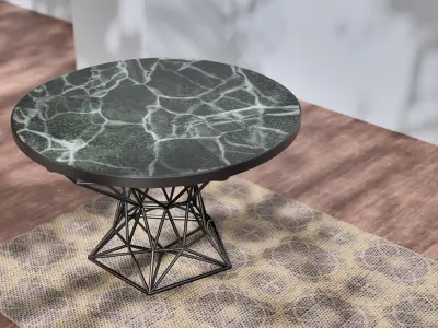 Round Table 3D model purchase