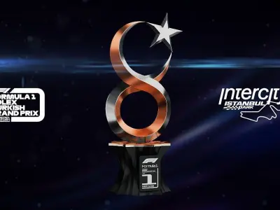 F1 2021 TURKISH GP TROPHY 3D print model