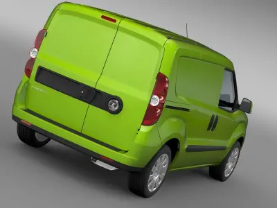 Vauxhall Combo H1L1 Cargo 2015 3D model