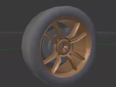 Free Wheel 08 Free 3D model