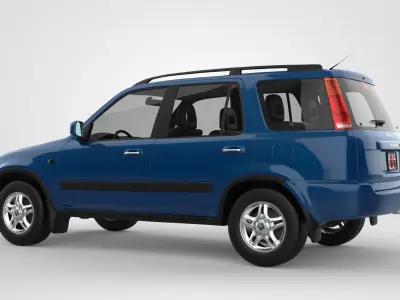Honda CR-V JDM 2001 3D model