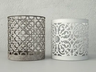 Tealight Holders by ZARA HOME 2 3D model