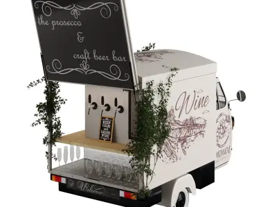 CHEERS BAR truck 3D model