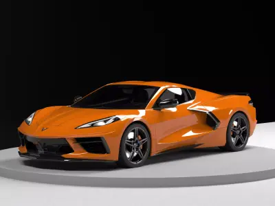 Chevrolet Corvette C8 3D model