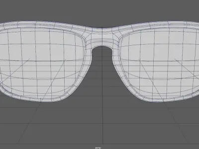 Oakley Sylas sunglasses Low-poly 3D model