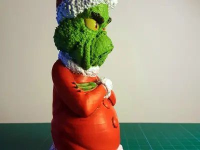Grinch Christmas tree ornament Free 3D print model