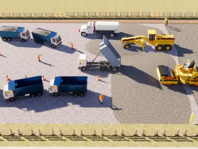 ROADWORKS human eye 3D print model