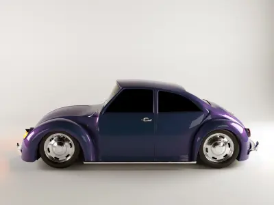 beetle volkswagen 3D model