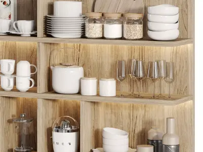 kitchen accessories 065 3D model