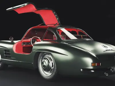 Car Mercedes SL 300 3D model