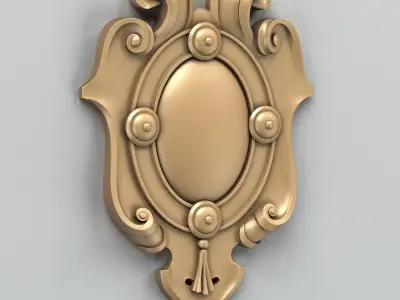 Cartouche 002 3D model