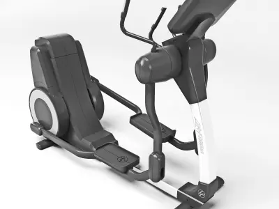 Elliptical Cross-Trainer Life-Fitness 3D model