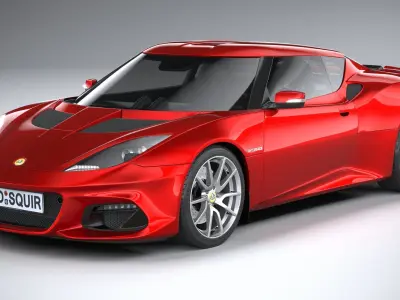 Lotus Evora GT410 2020 3D model