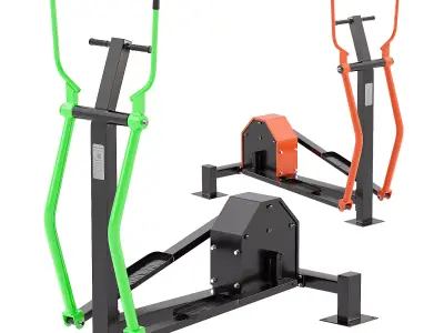  Cardio 1902 Outdoor Trainer 3D model