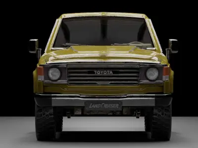 Toyota Land Cruiser FJ60 - 1980 3D model