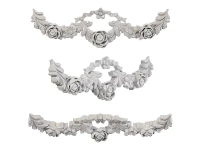 Classic carved 187 3D model