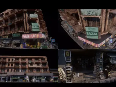 BURNSROAD CAFE  3D model