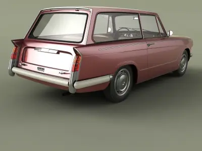 Triumph Herald 13 60 Estate 3D model