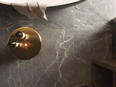 Luxury Onyx Spa Bathroom Photorealistic Interior Scene 3D model