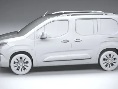 Citroen Berlingo Passenger 2024 3D model