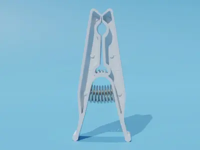 Clothespin 3D print model
