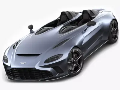 Aston Martin V12 Speedster 2021 3D model