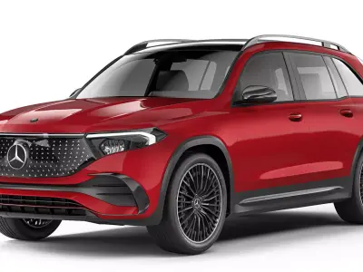 Mercedes-Benz EQB 2024 3D model