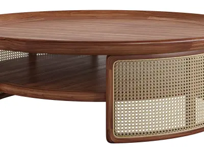 Clara Round Coffee Table 3D model